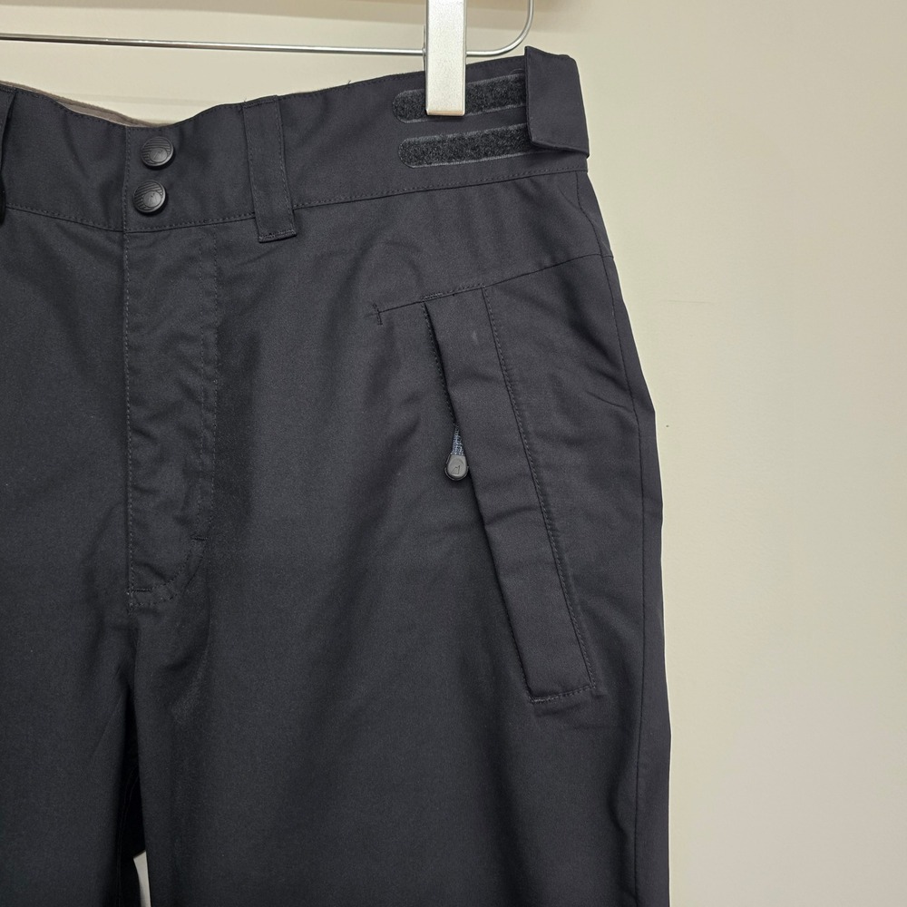 Mountain Equipment Co-op MEC Watershed Snow Pants Youth 12 Black Eco Storm Gear - Picture 3 of 15